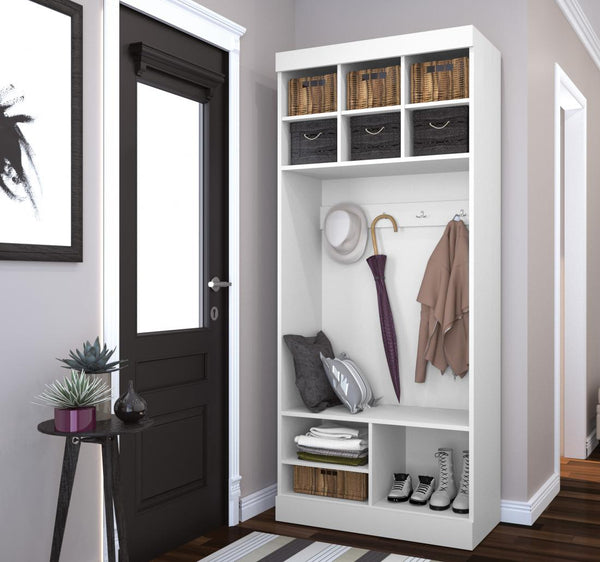 36W Mudroom Storage Unit with Bench