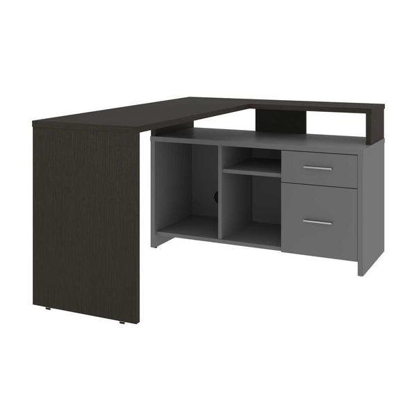 56W L-Shaped Desk