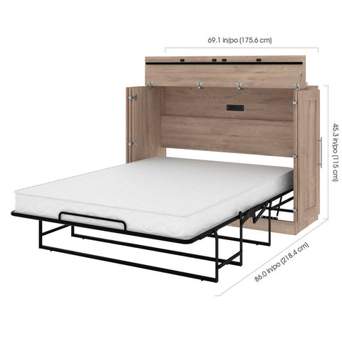 61W Full Cabinet Bed with Mattress