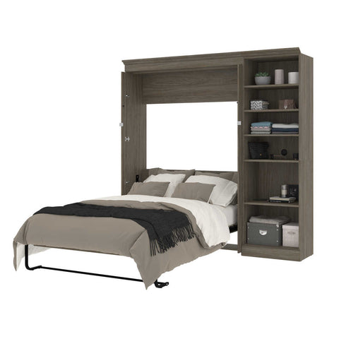 Full Murphy Bed with Shelves (89W)