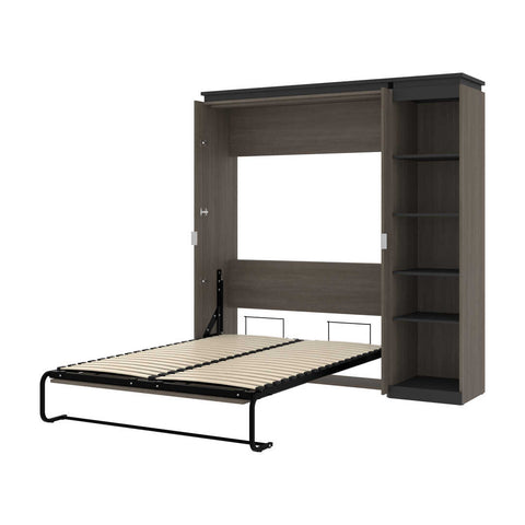 Full Murphy Bed with Shelves (81W)