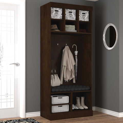 36W Mudroom Storage Unit with Bench