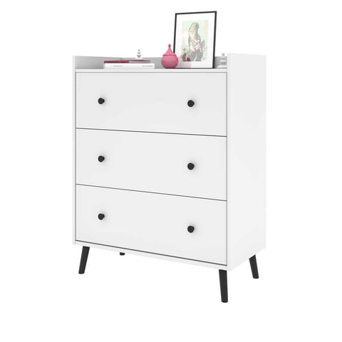 36W Dresser with 3 Drawers