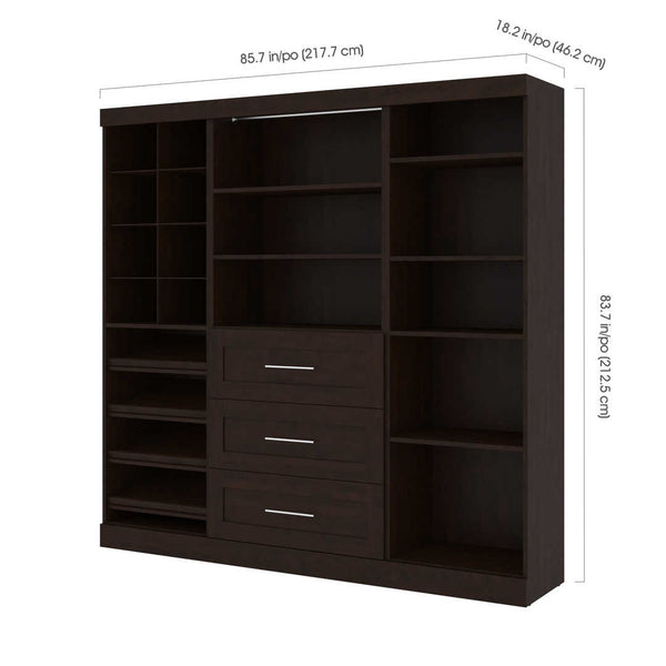 86W Closet Organizer System