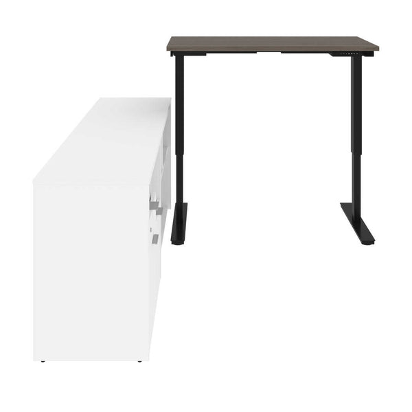 72W L-Shaped Standing Desk