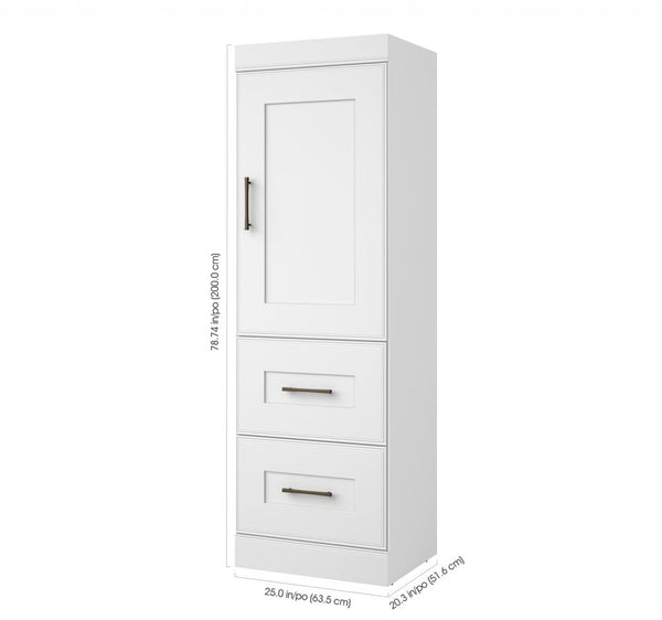 25W Wardrobe with 2 Drawers