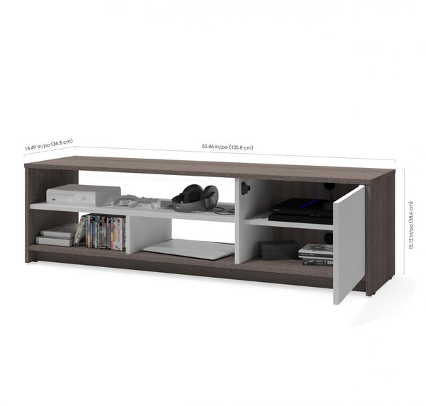 TV Stand with 2 Shelving Units