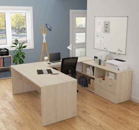 72W U-Shaped Executive Desk