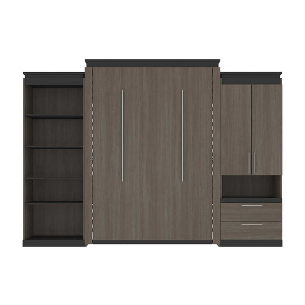 Queen Murphy Bed with Multifunctional Storage (125W)