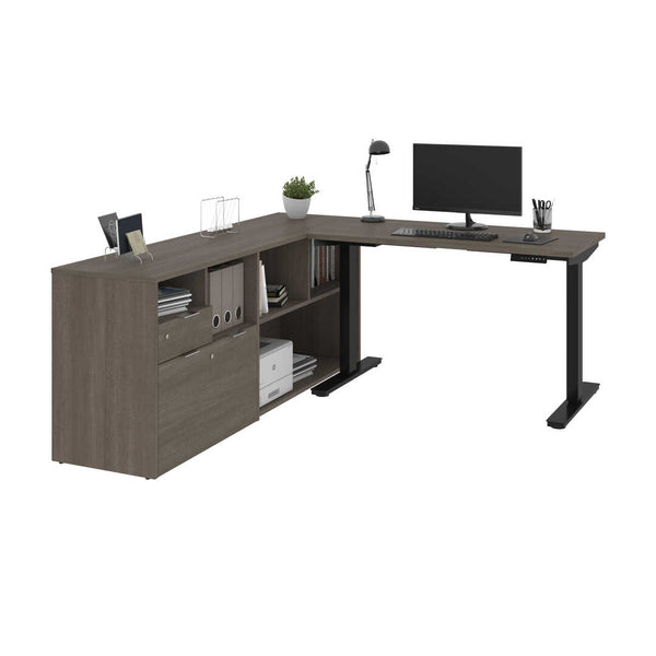 72W L-Shaped Standing Desk