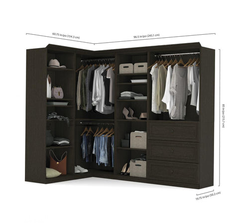 97W Walk-In Closet Organizer