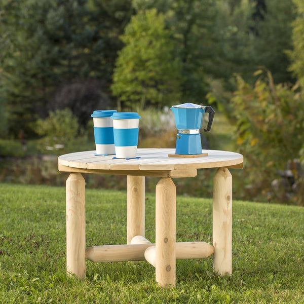 White Cedar Round Coffee Table