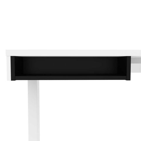 72W L-Shaped Standing Desk