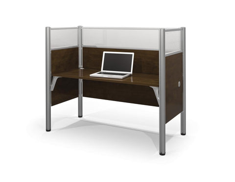 63W Single Office Cubicle with High Privacy Panels