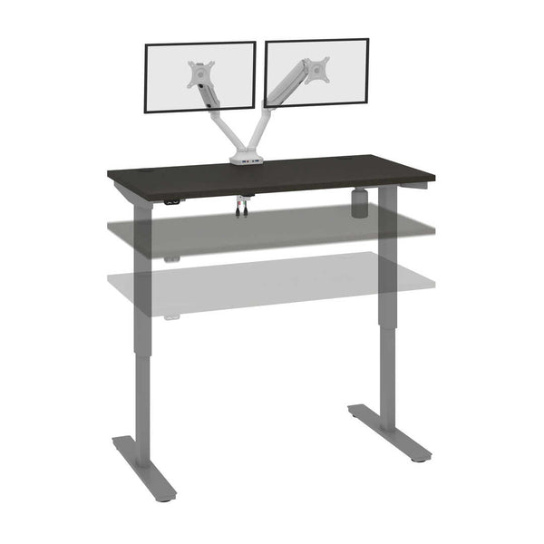 48W x 24D Standing Desk with Dual Monitor Arm