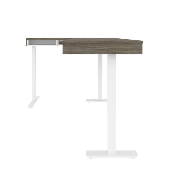 72W L-Shaped Standing Desk