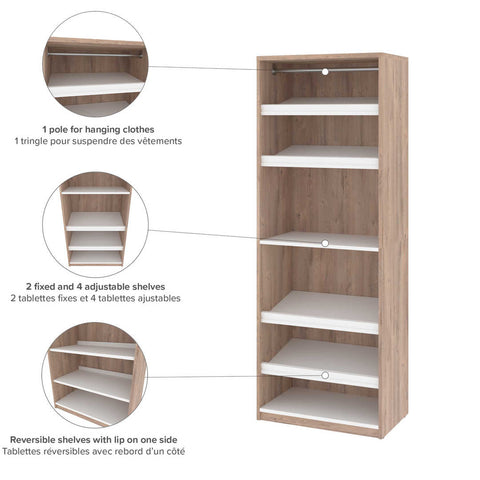 30W Closet Organizer