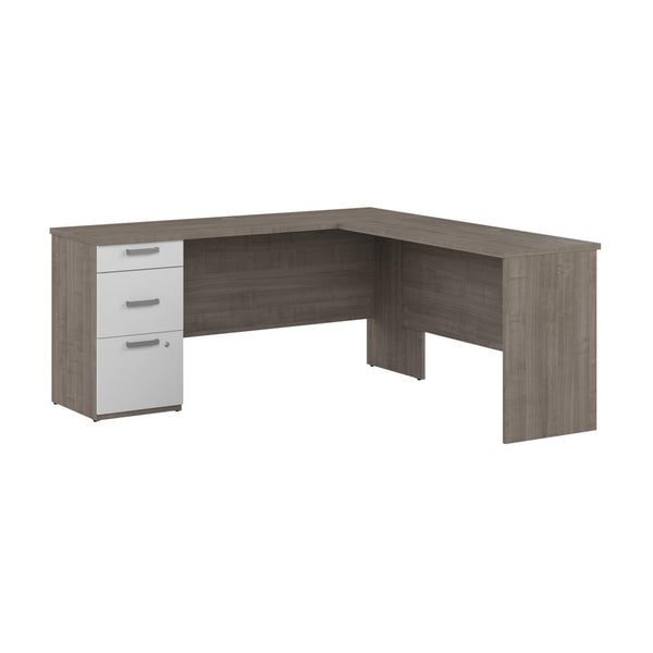 65W L Shaped Desk with Storage