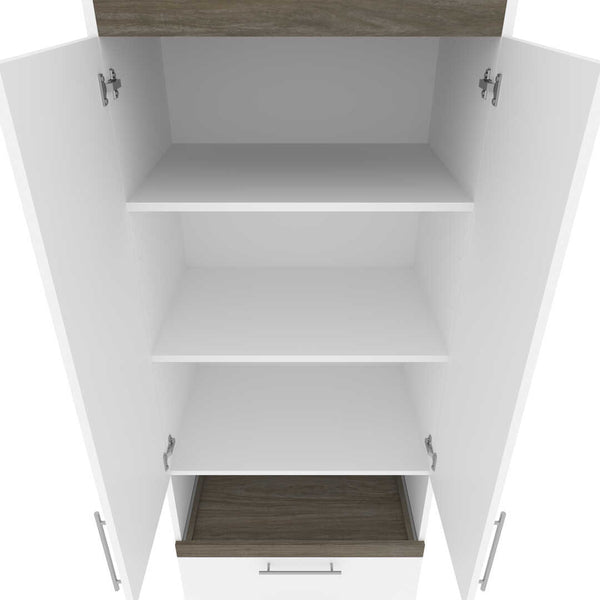 Full Murphy Bed with Multifunctional Storage (119W)