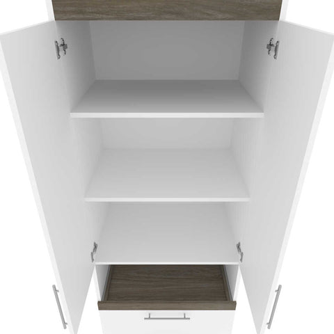 Full Murphy Bed with Multifunctional Storage (119W)