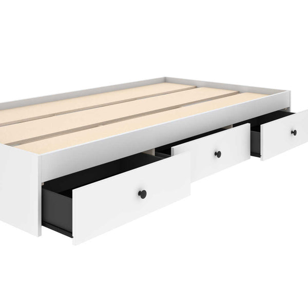 42W Twin Platform Storage Bed