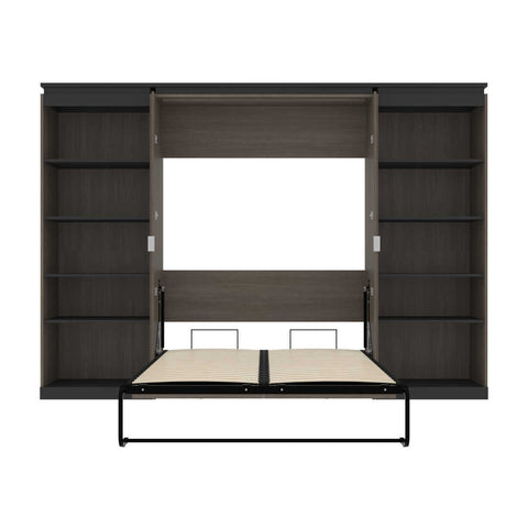 Full Murphy Bed with Shelves (120W)