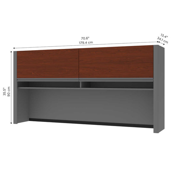 71W Hutch for Narrow Desk Shell