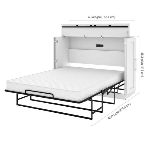 61W Full Cabinet Bed with Mattress