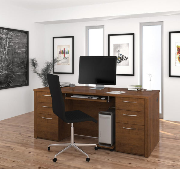 72W Executive Desk with Two Pedestals