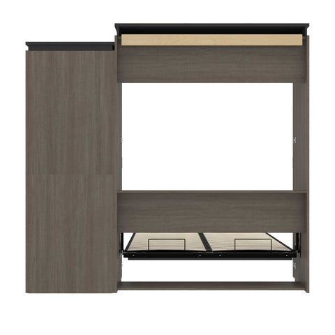 Queen Murphy Bed with Shelves (97W)