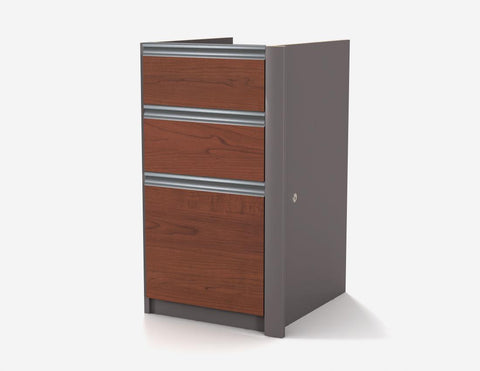 Add-On 3 Drawer Pedestal