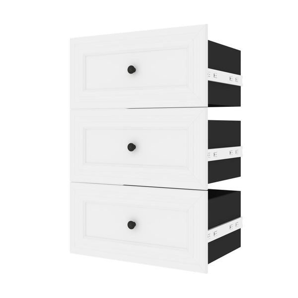 3 Drawer Set for Versatile 25W Closet Organizer