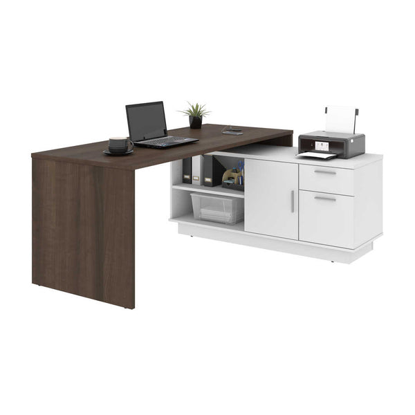 72W L-Shaped Desk