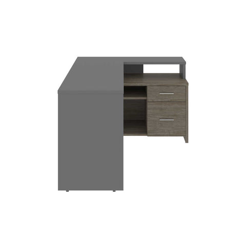 56W L-Shaped Desk