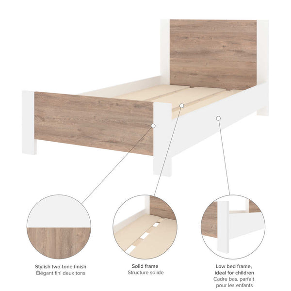 42W Twin Platform Bed