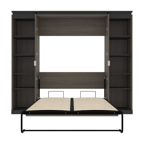 Full Murphy Bed with Shelves (100W)