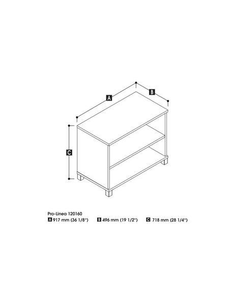 36W Small Shelving Unit