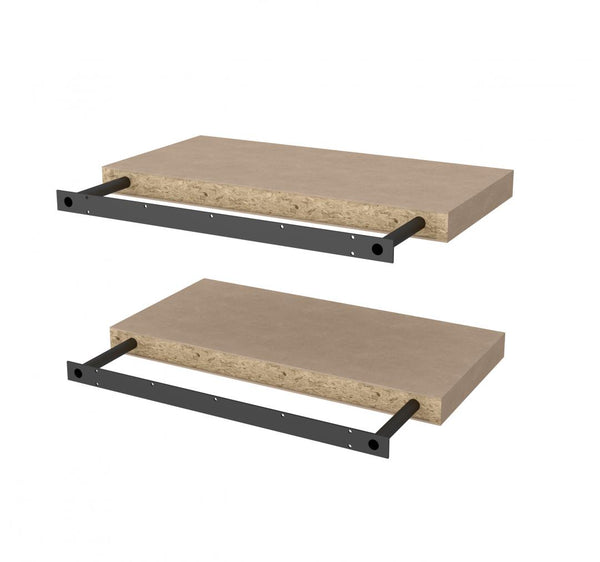 Set of 24W x 12D Floating Shelves