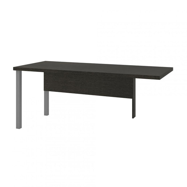 72W Return Table with Metal Legs