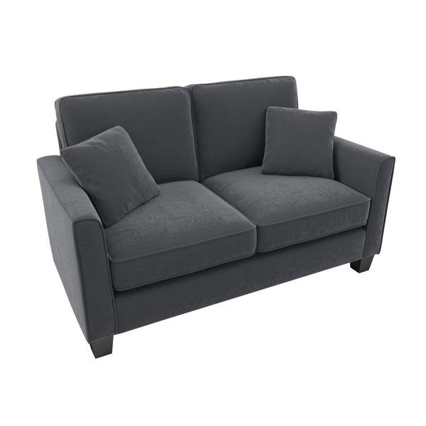 61W Loveseat with Slanted Armrests