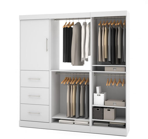 80” Closet Organizer with Drawers