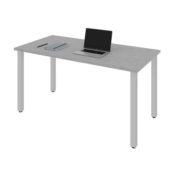 60W Table Desk with Square Metal Legs