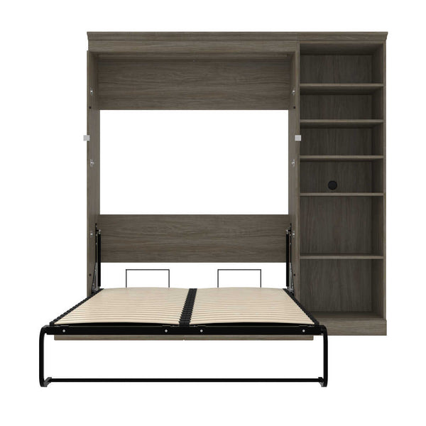 Full Murphy Bed with Shelves (89W)