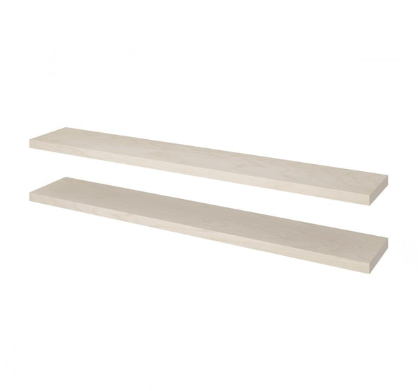 Set of 72W x 12D Floating Shelves