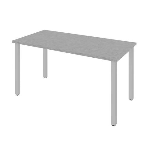 60W Table Desk with Square Metal Legs