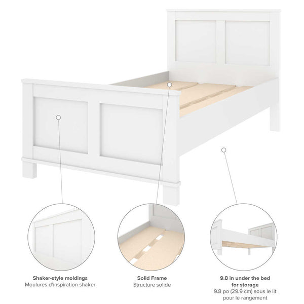 42W Twin Platform Bed