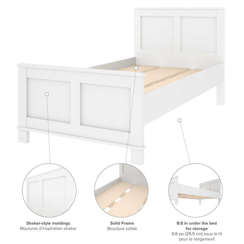 42W Twin Platform Bed