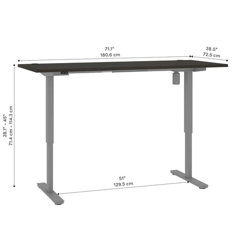 30” x 72” Standing Desk