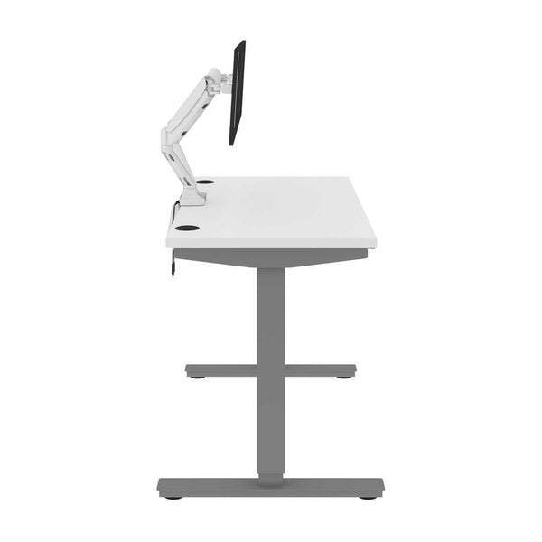 48W x 24D Standing Desk with Dual Monitor Arm