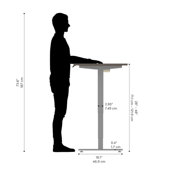 60W x 30D Electric Standing Desk